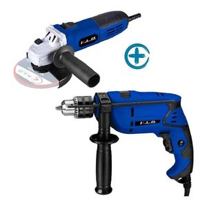 Combo Set Amoladora Angular 115mm + Taladro 700w Kld