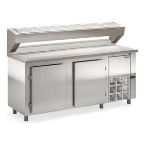 Heladera Mostrador Ciego Gelopar Con Topinera 2 Ptas 200 Cm