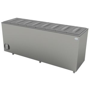 Conservadora De Helados Fam 30 Baldes Freezer Acero Inox